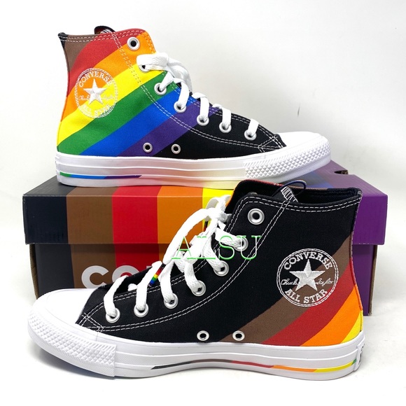 Converse Ctas High Canvas Black University Sneakers Men’s Size 9.5 167759C - Picture 1 of 10